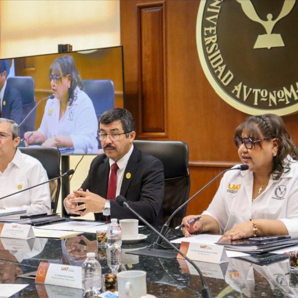 Destaca rector Dámaso Anaya avances institucionales de la UAT ante el Patronato Universitario