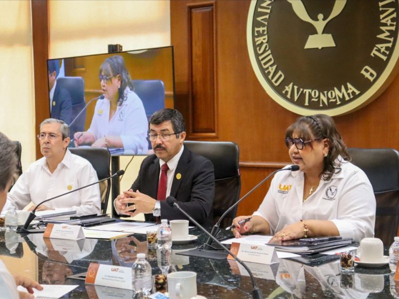 Destaca rector Dámaso Anaya avances institucionales de la UAT ante el Patronato Universitario
