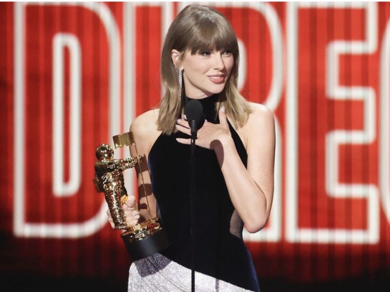 Taylor Swift se convierte en la artista más galardonada en la historia de los MTV Video Music Awards