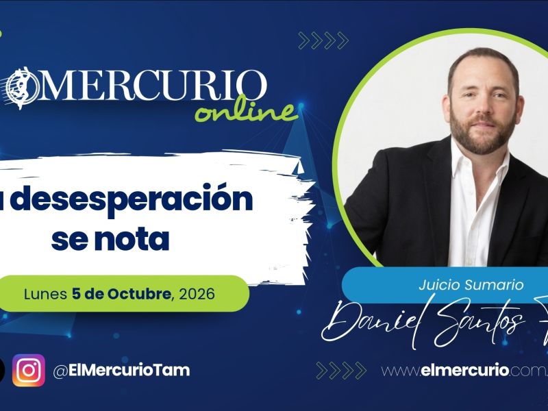 La desesperación se nota
