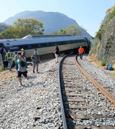 Fallecen 13 en descarrilamiento del Tren Interoceánico 