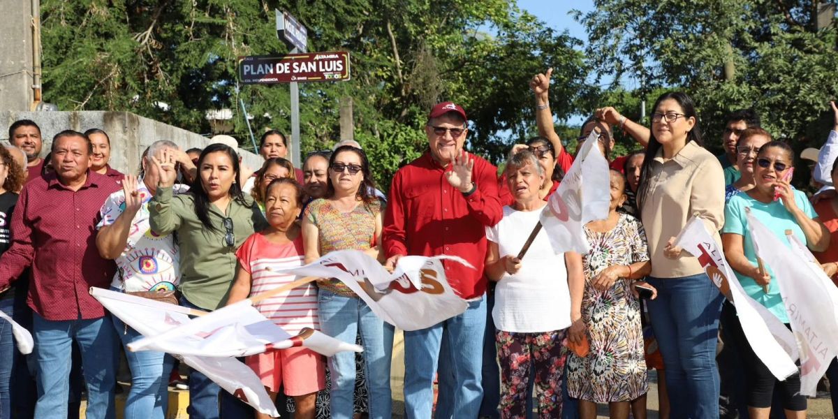 Arranca Armando Martínez obras de pavimentación en zona rural y urbana de Altamira