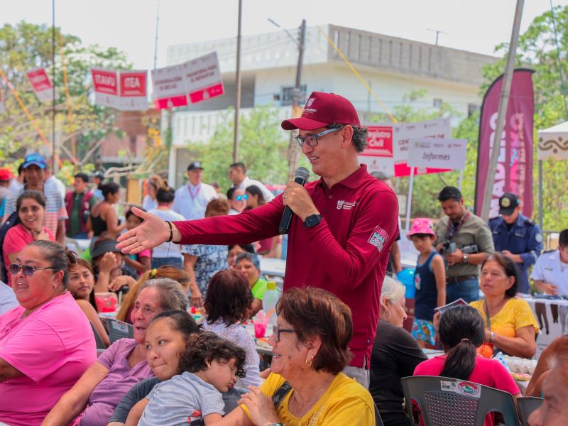 Acerca Gobierno Municipal de Ciudad Madero servicios y apoyos integrales a familias de la colonia 16 de Septiembre