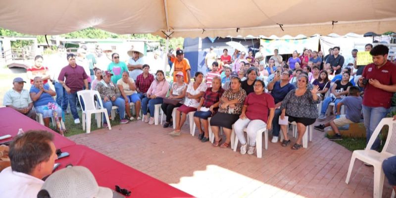 Atienden Gobierno Municipal y COMAPA Altamira necesidades del sector rural