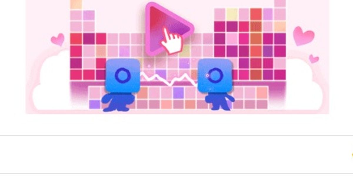 Google celebra el Día del Amor y la Amistad con doodle y un divertido juego