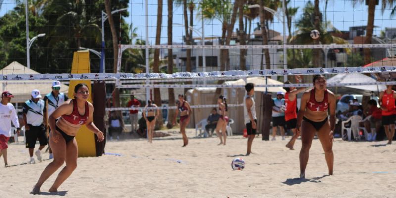 Tamaulipecas en voleibol de playa se van a olimpiadas