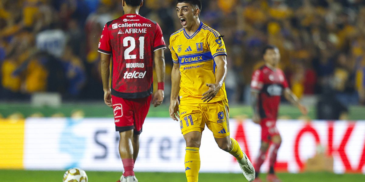 Golea Tigres a Xolos y avanza a semifinales