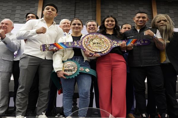 El WBC presenta el cinturón ‘Nahui Huey Altepemeh’ en homenaje a Tlaxcala 2025