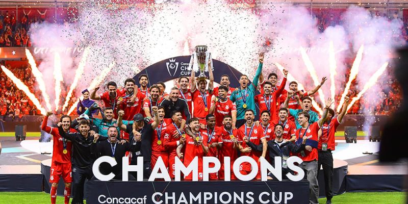 Es Toluca campeón de la CONCACAF al derrotar a Tigres