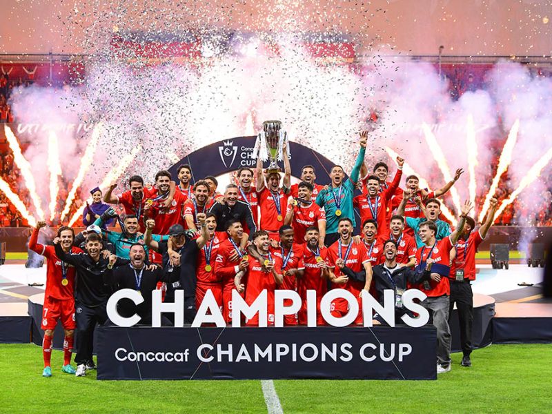 Es Toluca campeón de la CONCACAF al derrotar a Tigres