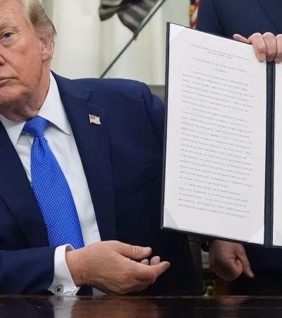 Anula Trump dar ciudadanía a nacidos en Estados Unidos