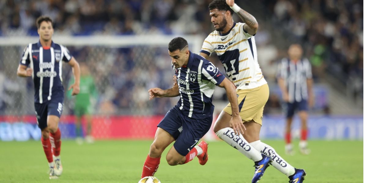 Con penal polémico ,vence Monterrey a Pumas por la mínima diferencia