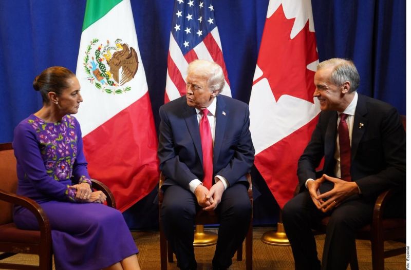 Reunión trilateral fue positiva, pero sin acuerdos, dice Claudia Sheinbaum 