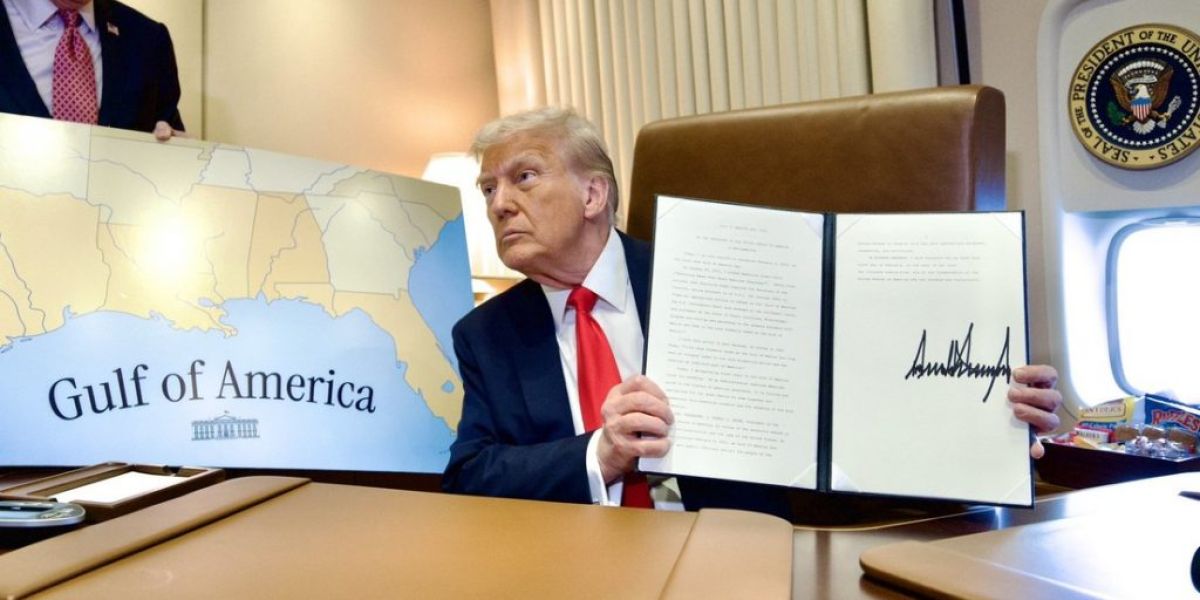 Trump declara el 9 de febrero como el “Día del Golfo de América”