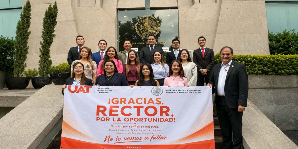 Lleva UAT talento de sus jóvenes egresados a la Suprema Corte de Justicia de la Nación