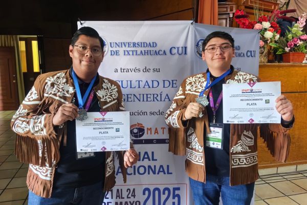 Destacan estudiantes de la UT Matamoros: ganan medalla de plata en Infomatrix 2025