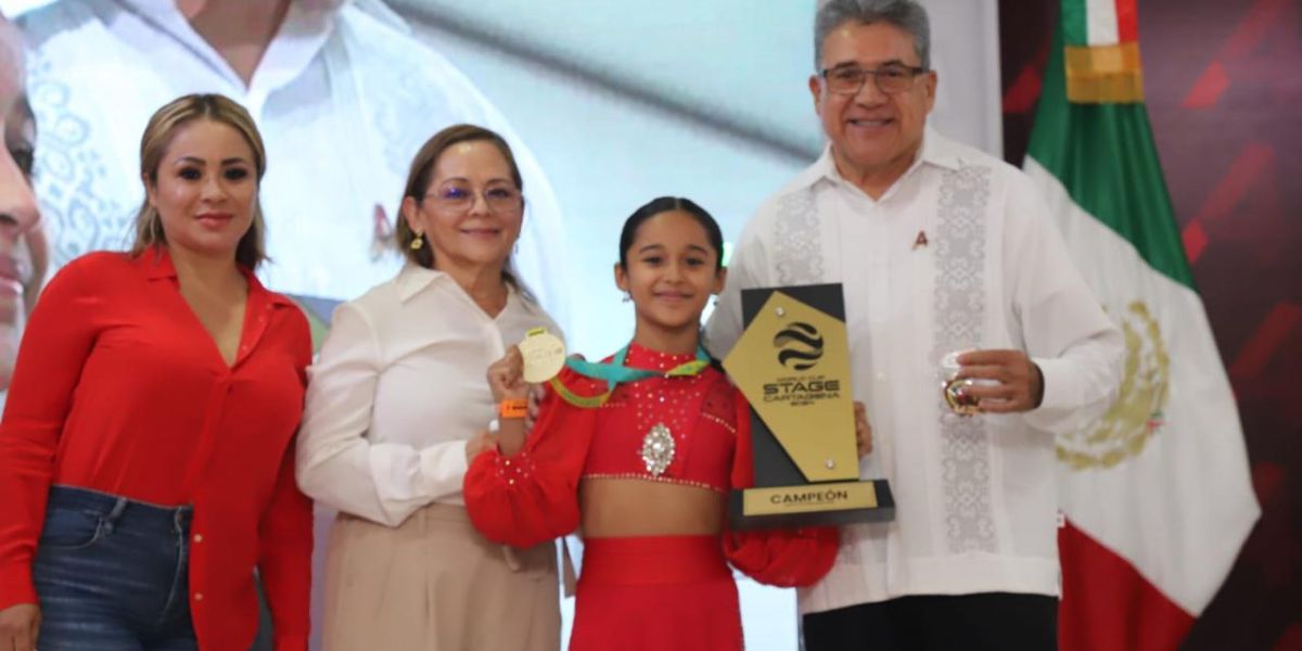 Destacada bailarina altamirense triunfa en Colombia