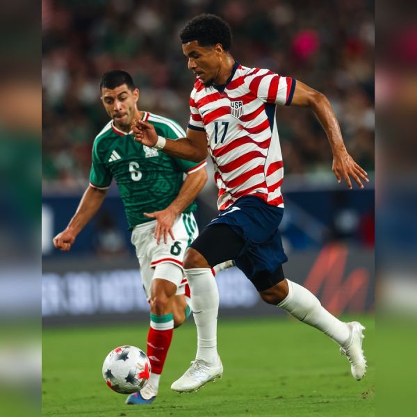 Golea Estados Unidos a México por 3 goles a 0 en partido amistoso