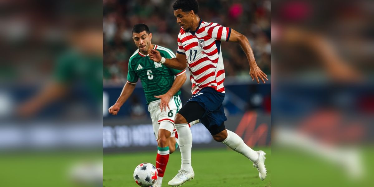 Golea Estados Unidos a México por 3 goles a 0 en partido amistoso