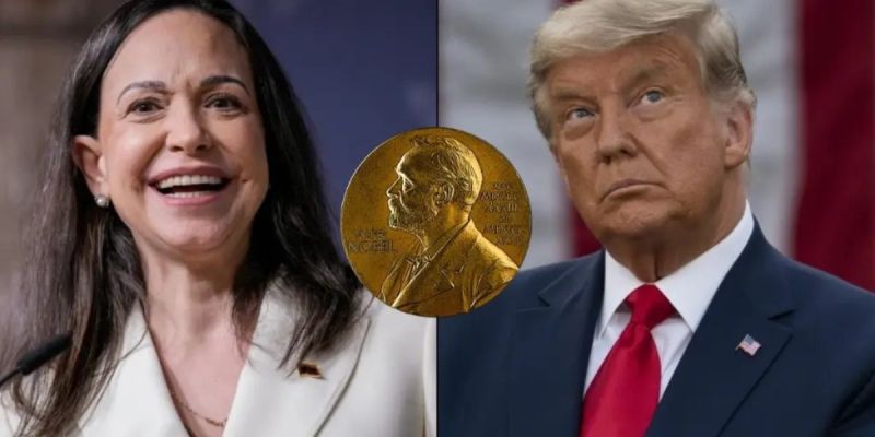 Trump presume que María Corina Machado le entregó el Premio Nobel de la Paz