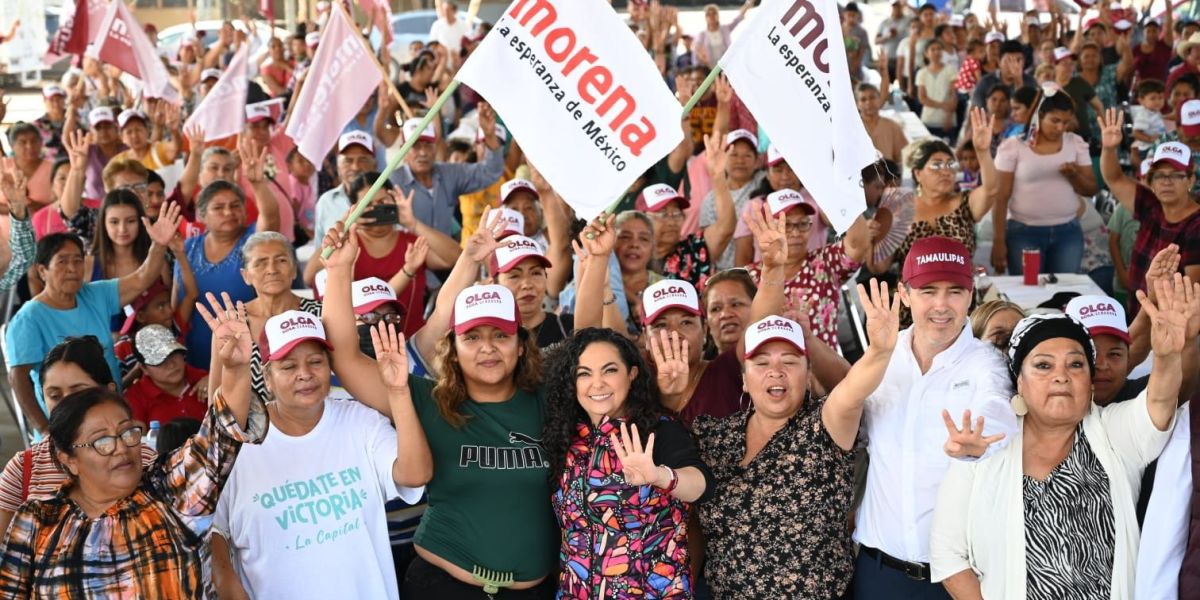 Ejidos de Victoria refrendan apoyo a Morena: Olga Sosa