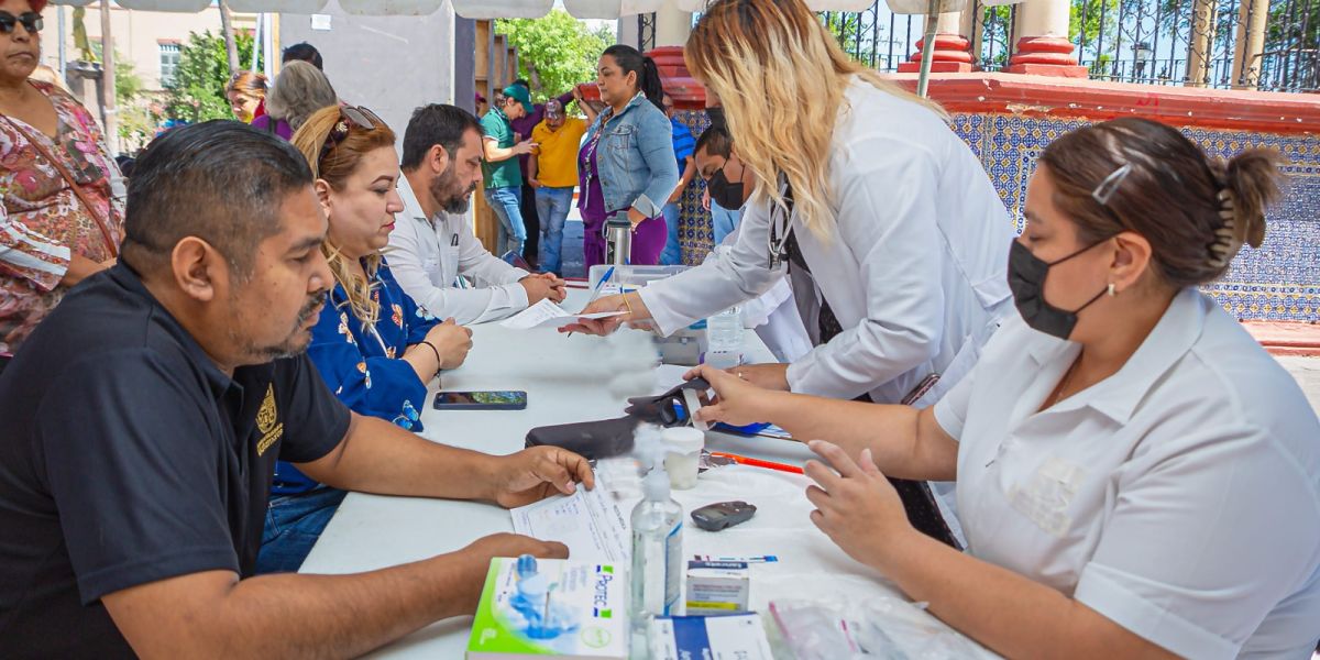 Celebra Municipio de Matamoros “Día Mundial  de la Salud” con brigada médica asistencial