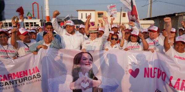 Asegurá candidata Carmen Lilia Canturosas Villarreal más prosperidad para la niñez de Nuevo Laredo