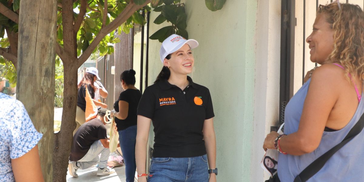 Mayra Benavides arrasa en el fraccionamiento Rincón de Tamatán