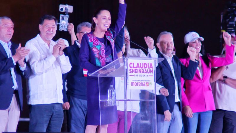 Este es el triunfo del pueblo de México, nuevamente hicimos historia: Claudia Sheinbaum