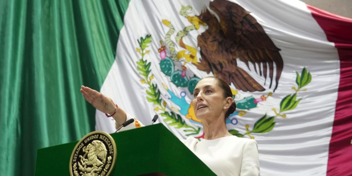 Hoy llegamos las mujeres a conducir los destinos de nuestra hermosa nación: presidenta Claudia Sheinbaum