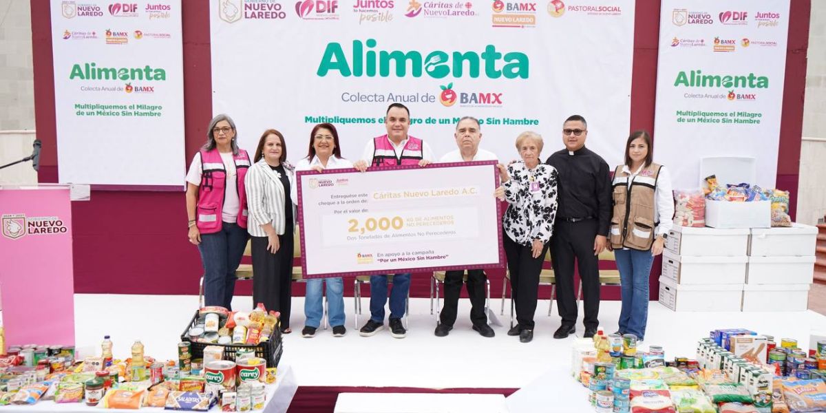 Se unen gobierno municipal y sistema DIF a ‘campaña alimenta’ con tres toneladas de ayuda