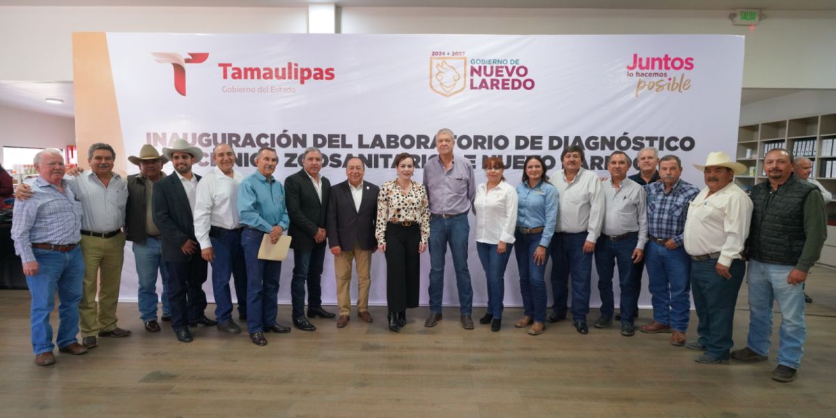 Impulsa Alcaldesa Carmen Lilia Canturosas sector ganadero con inauguración de laboratorio de diagnóstico clínico zoosanitario