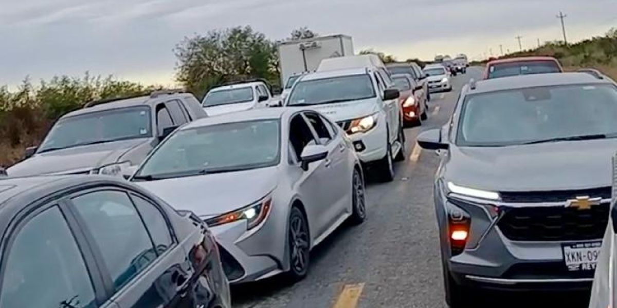 Ejidatarios liberan circulación en la Carretera Reynosa-San Fernando