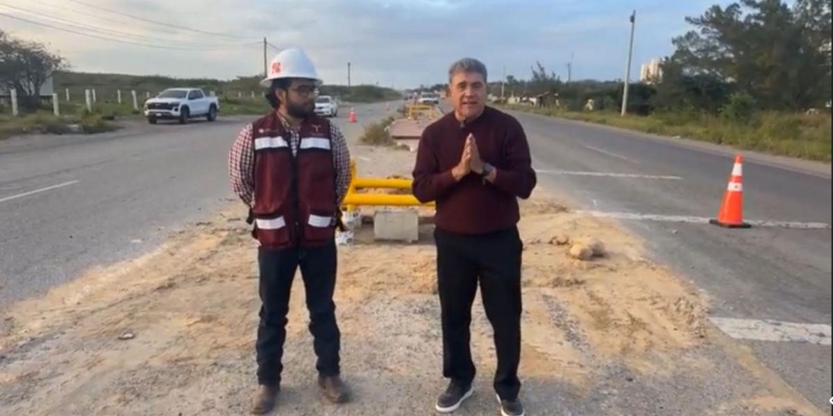 Continúan trabajos de iluminación en el Corredor Urbano Luis Donaldo Colosio