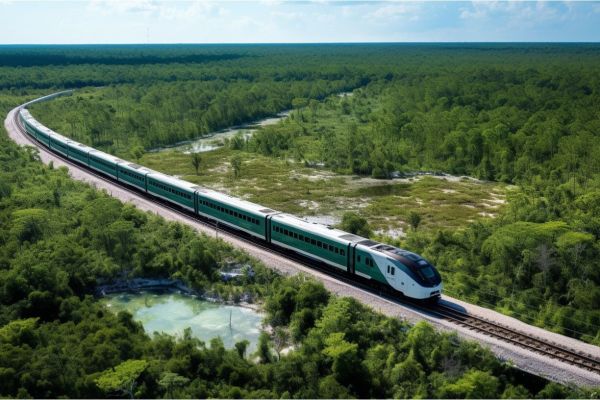 El Tren Maya busca expandirse hacia Guatemala y Belice: Sheinbaum