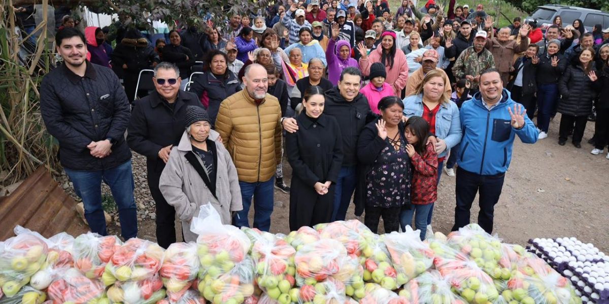 Con apoyo alimentario cuidan salud de familias vulnerables en Victoria