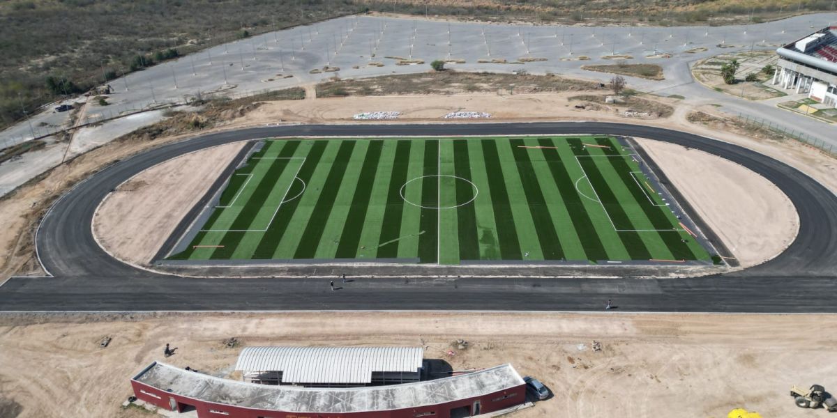 Avanza en Nuevo Laredo transformación de ciudad deportiva en centro de alto rendimiento