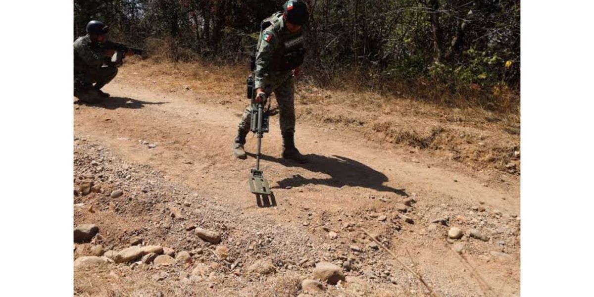 Activan operativo especial para detección de minas en Tamaulipas