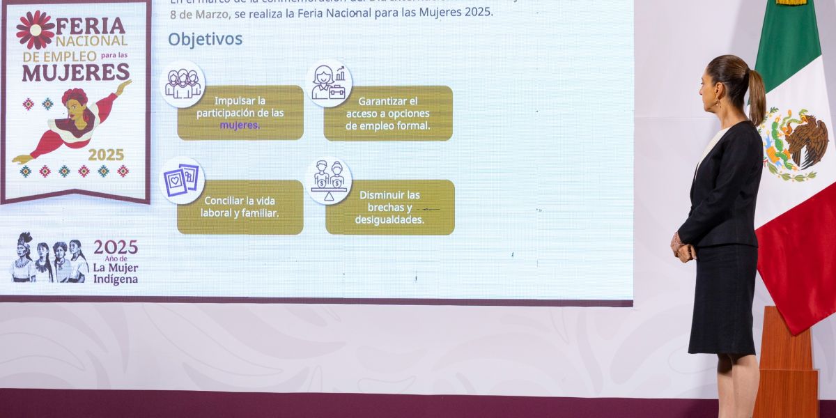 Gobierno anuncia Feria Nacional de Empleo para mujeres