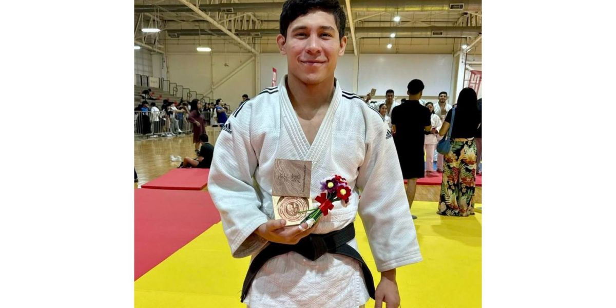 Estudiante de la UAT destaca en el Nacional de Judo