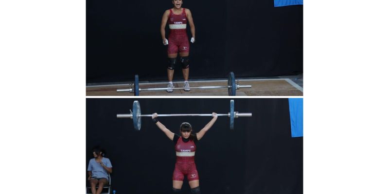 Tres atletas tamaulipecas clasifican a la Olimpiada Nacional CONADE 2025 en levantamiento de pesas