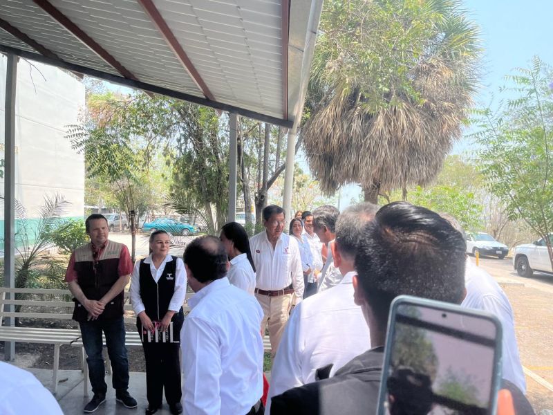 Delegado del IMSS, bajo investigación, ausente en arranque de la Semana Nacional de Vacunación