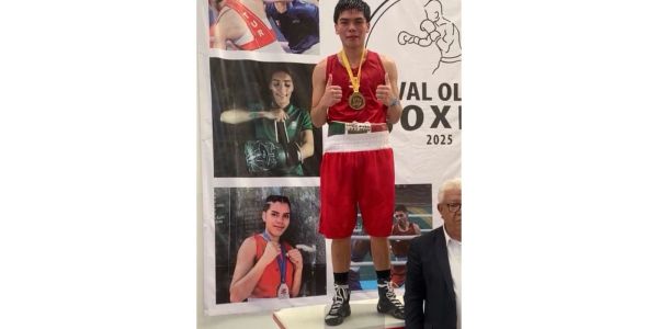 ‘La Amenaza’ de Oro en el festival olimpico de box