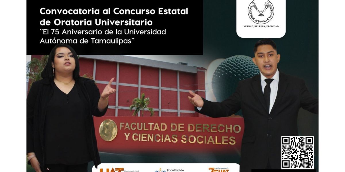 Prepara la UAT el Concurso Estatal de Oratoria en el Campus Tampico