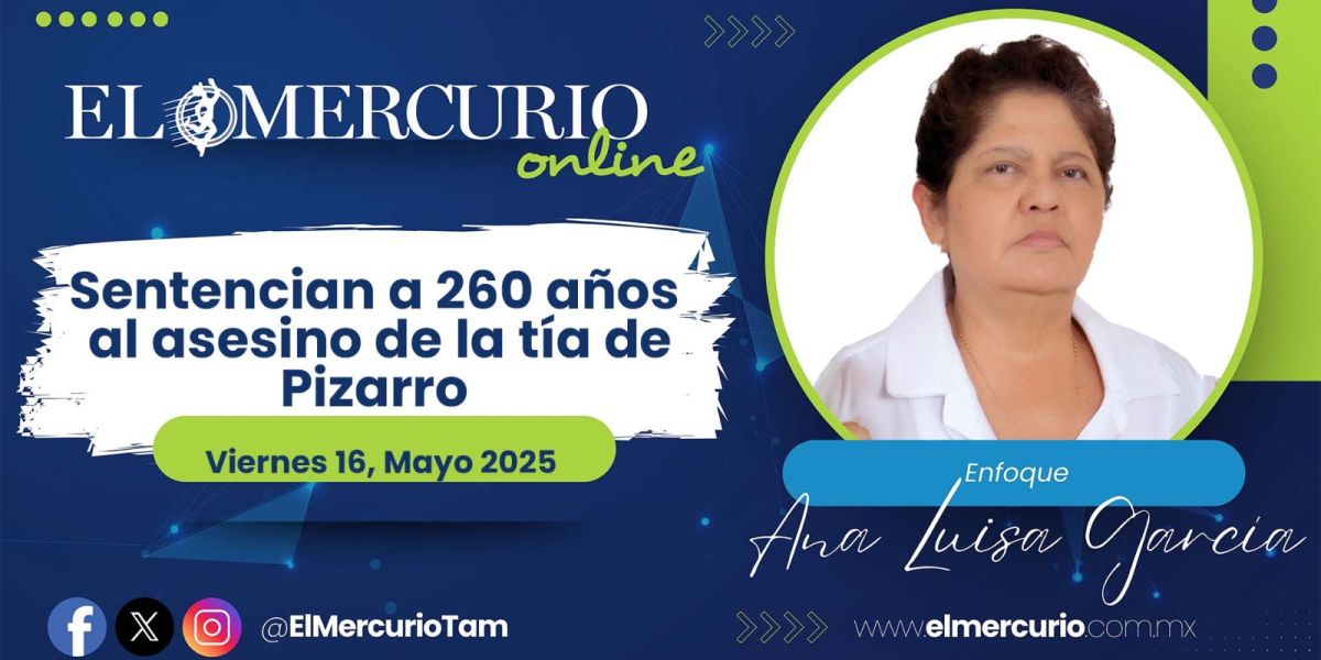 Sentencian a 260 años al asesino de la tía de Pizarro
