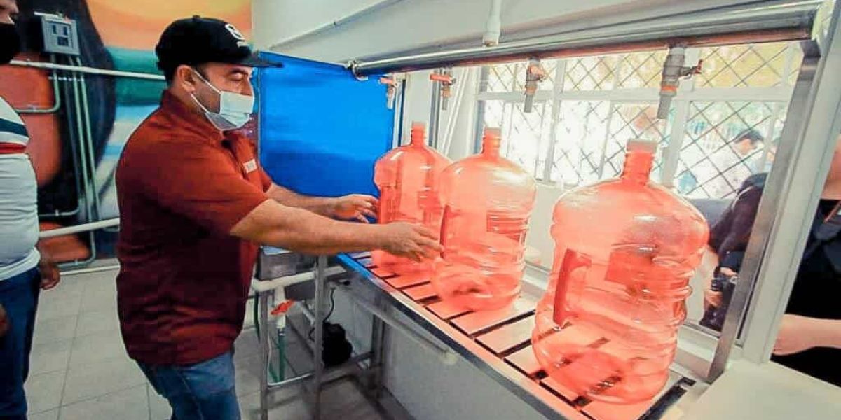 Se duplica la dotación de agua en Centros AMA de Victoria