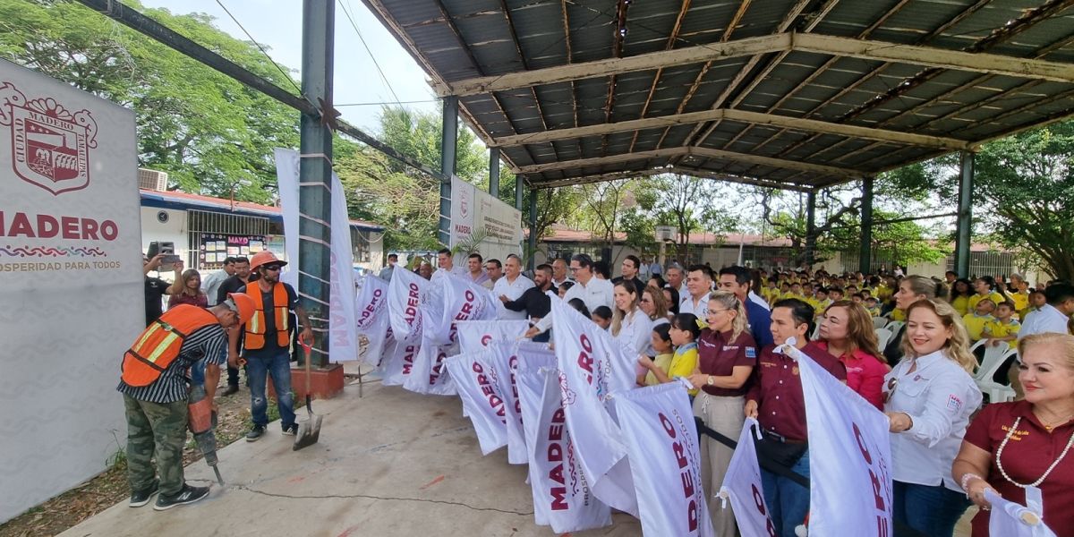 Arrancan rehabilitación de techumbre en Primaria “Delia Aguirre Barajas”