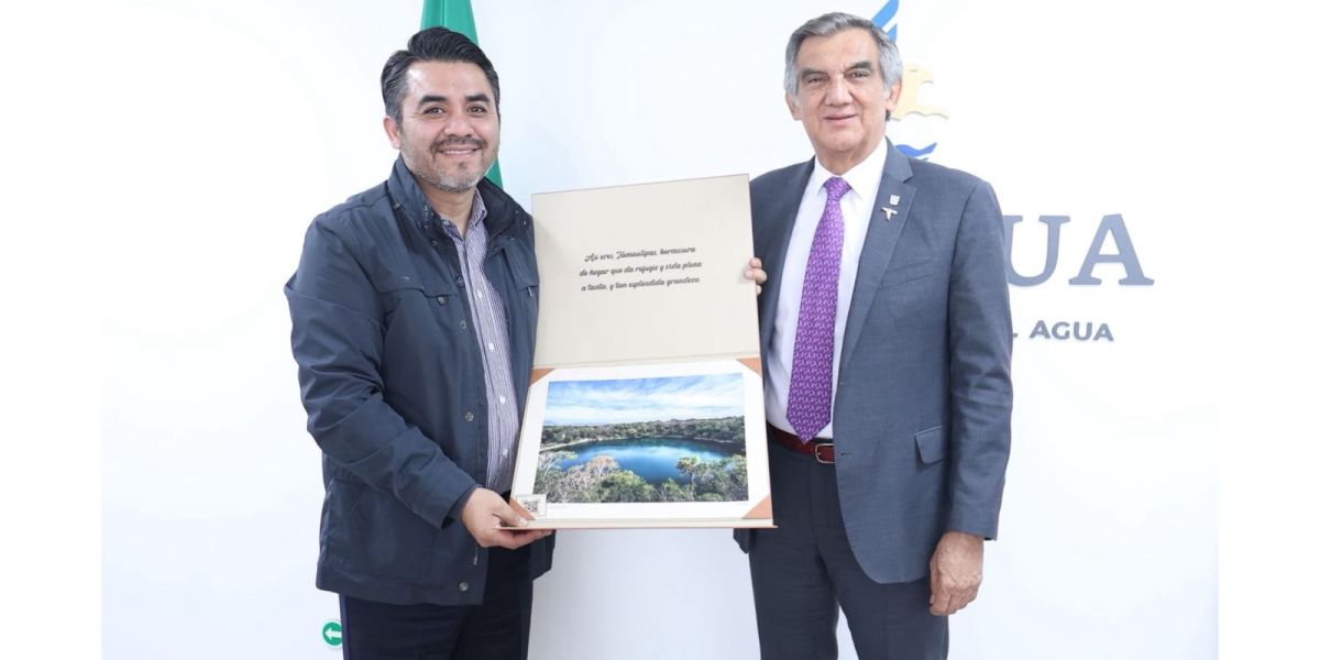 Acuerdan Américo y CONAGUA invertir 10 mil millones de pesos en Tamaulipas