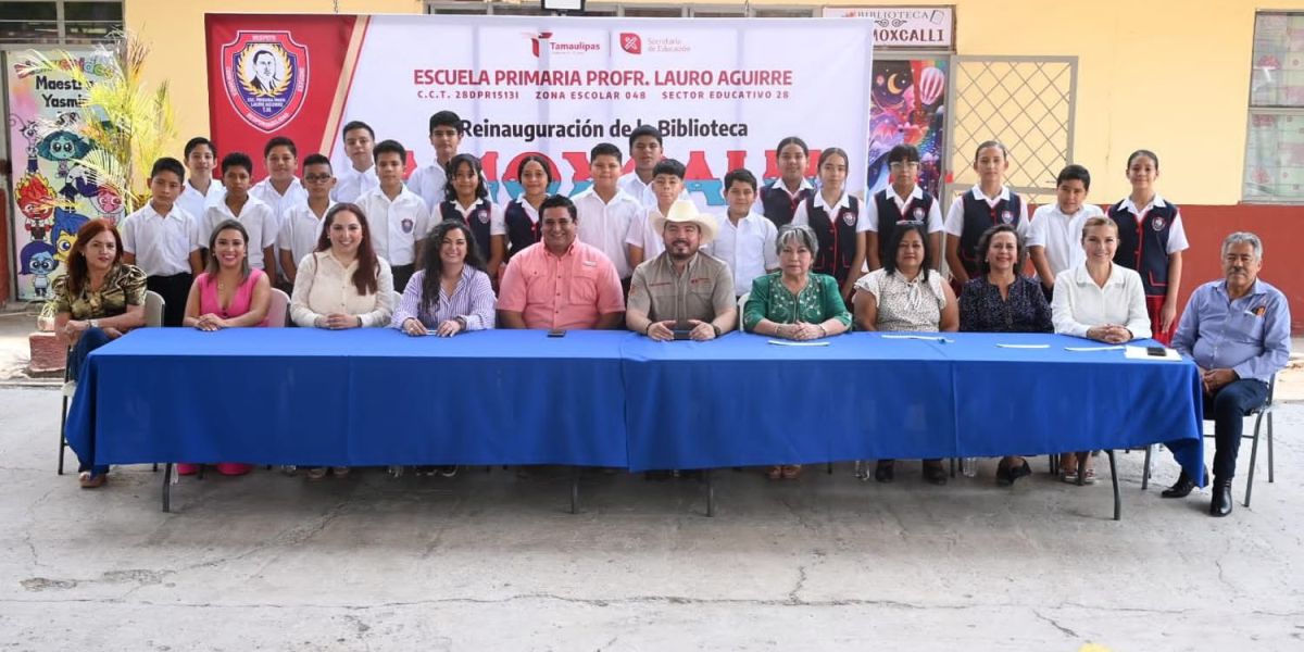 Refrenda Olga Sosa el apoyo a la educación, a las niñas y niños de González
