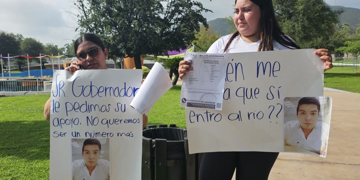 Familiares de Edder piden no limitar búsqueda al río